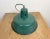 Industrial Green Enamel Pendant Lamp, 1960s For Sale - Image 9 of 13