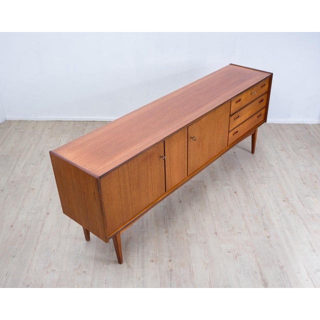 1960s Scandinavian Teak Sideboard from Bartels, 1960s For Sale - Image 5 of 16