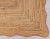Pink 3x10Ft. Pink Wave Scallop Edge Jute Rug For Sale - Image 8 of 12