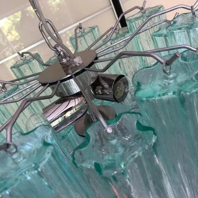 Contemporary Murano Glass Sputnik Chandeliers, Mazzega Style Lot of 2 For Sale - Image 9 of 12