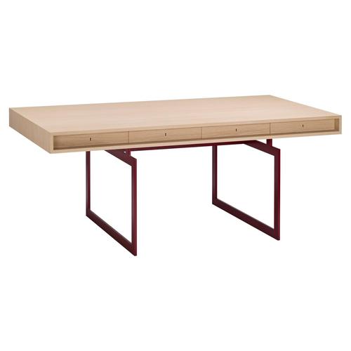 Office Desk Table in Wood and Steel by Bodil Kjær for Karakter For Sale - Image 9 of 9