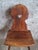 Antique Alpine Peasant Chair with Cut-Out Heart, 1700s For Sale - Image 3 of 8