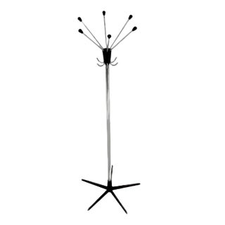 Revolving Coat Rack, Czechoslovakia, 1970s For Sale
