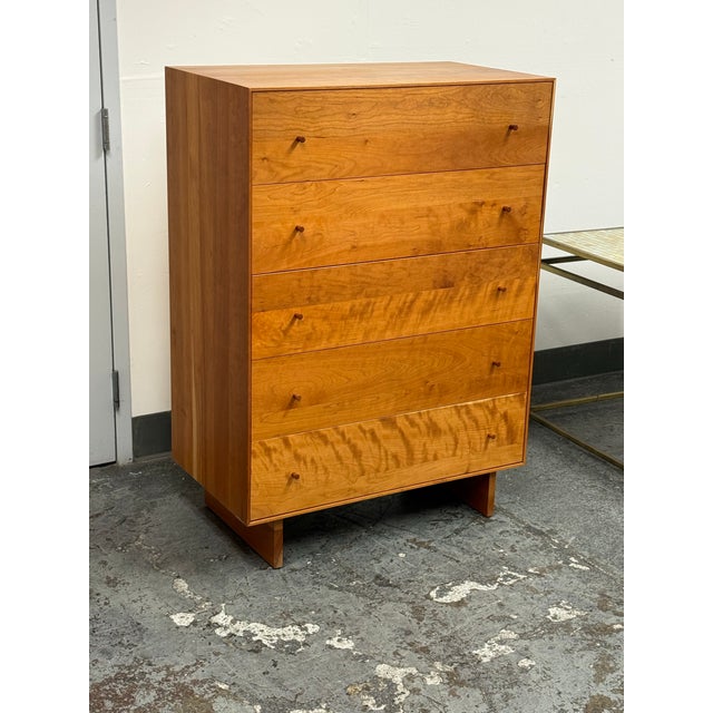 Room & Board Room & Board Hudson Cherry Wood Dresser For Sale - Image 4 of 12