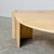 Width: 135 cm depth: 93 cm height: 44 cm a striking sculptural coffee table crafted entirely from warm beige travertine,...