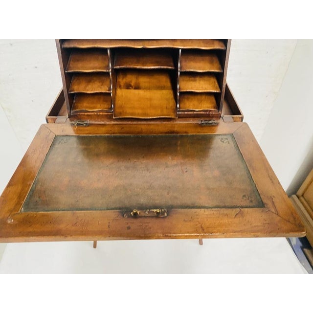 Tilting or Capuchin Desk in Cherrywood, 19th Century For Sale - Image 6 of 11