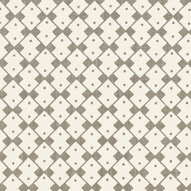 Sample- Schumacher X David Oliver Domino Fabric in Piano Muse For Sale