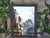 Early 20th Century French Tramp Art Mirror with Deeply Carved Geometric Frame, Circa 1900 For Sale - Image 5 of 12