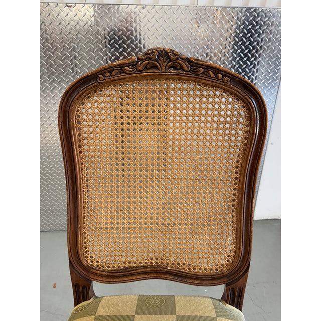 Vintage Louis XV Style Cane Back Dining Chairs - Set of 10 For Sale - Image 12 of 17