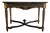 French Napoleon III Ebonized and Gilt Center Table with Sarrancolin Marble Top, 1880 For Sale