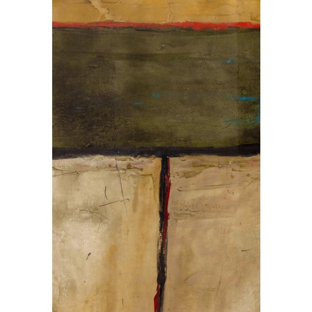 John Baughman - Kadesh v-15, 2002 Signed Contemporary Mixed-Media Framed Art For Sale - Image 4 of 7