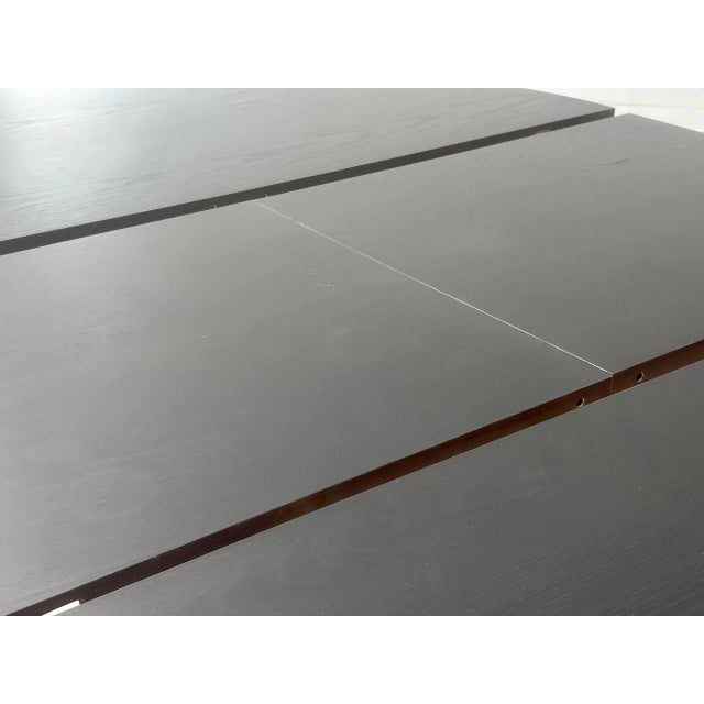 Bjursta Extendable Dining Table in Black-Brown from Ikea For Sale - Image 9 of 16