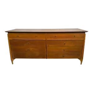 Mid 20th Century Vintage Sculpted Dresser by Stiehl Furniture New York