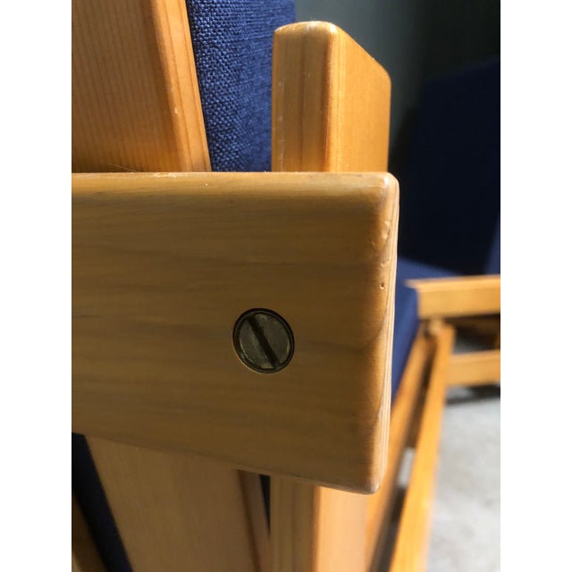 Blue Set of Dota System Lounge Chairs by Niko Kralj, 1970s For Sale - Image 8 of 13