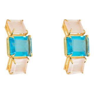 Annette Studs, Pink, Clip On For Sale