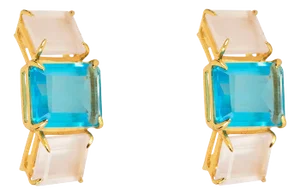 Annette Studs, Pink, Clip On