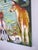 Lost Lagoon by Zoa Ace | Oil on Canvas Painting of a girl, animals, and a serene lagoon scene For Sale - Image 4 of 5