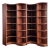 1980s Danish Modern Modular 4 Pc Corner Shelving Unit For Sale