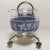 Creamer and Sugar With Grape Design in Caddie For Sale - Image 4 of 11