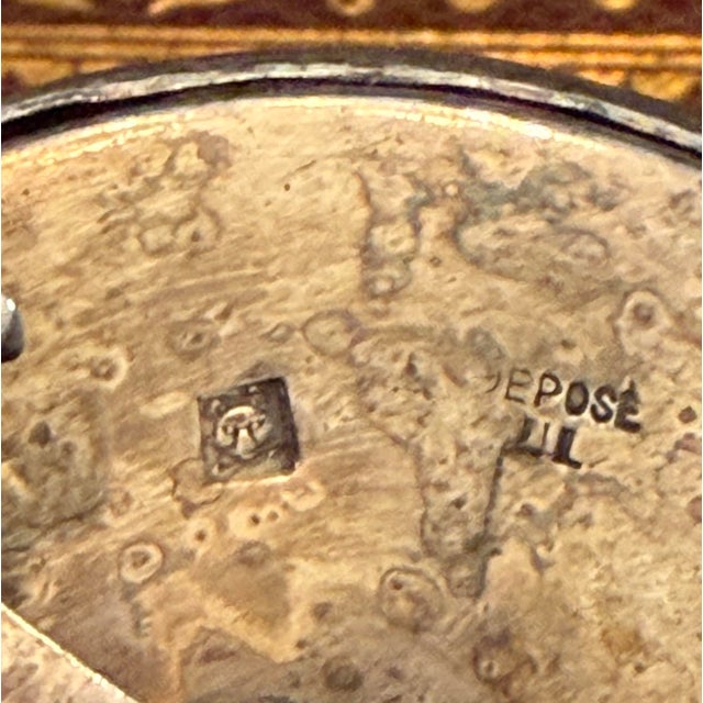 Early Vintage Silver Plate Pepper Mill, Made in France For Sale - Image 9 of 12