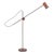 Metal Iron Oxide and Leather Kusk Floor Lamp by Sabina Grubbeson for Konsthantverk For Sale - Image 7 of 7