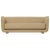 Gold Sand and Smoked Oak Raf Simons Vidar 3 Vilhelm Sofa by Lassen For Sale - Image 8 of 8