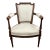 Louis XVI French Neoclassical Fauteuil Arm Chair For Sale