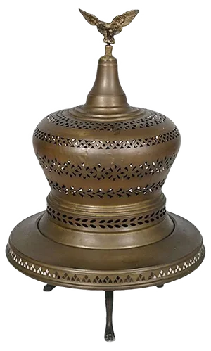 Antique Copper, Brass and Cast Iron Bell-Brazier