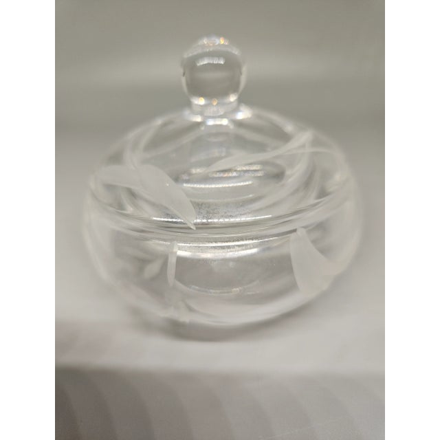 Art Deco Marqius by Waterford Trinket Dish For Sale - Image 3 of 5