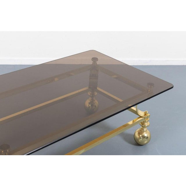 Metal Italian Coffee Table from Marzio Cecchi, 1970s For Sale - Image 7 of 9