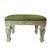 19th Century Italian Faux Painted Bench With Scalamandré For Sale - Image 10 of 10