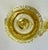 Glass Pair of Depression Era Heisey Empress Sahara Yellow Glass Dolphin-Toe Candlesticks For Sale - Image 7 of 11