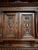 Important Renaissance-style walnut buffet Front opening with five carved doors and three drawers Vaulted upper section...
