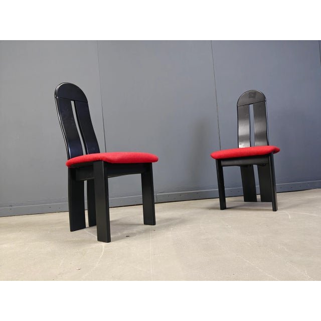 Vintage Dining Chairs, 1980s, Set of 6 For Sale - Image 10 of 14