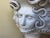 Vintage Large French Fiaence Medusa Head Planter For Sale In Naples, FL - Image 6 of 7