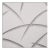 Sample - Schumacher Deco Palms Wallpaper in Charcoal For Sale