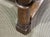 Antique Table in Elm and Oak with Extensions and Chairs, Set of 9 For Sale - Image 5 of 18