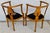 Victorian Antique Circa 1900 Victorian Corner Tub Barrel Chairs Set of 2 For Sale - Image 3 of 18