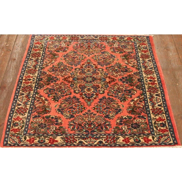 Middle Eastern Rug in Wool For Sale - Image 3 of 10