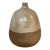 1960s Alvino Bagni for Raymor Vase, Ceramic, Brown, Beige, Earth Tones For Sale