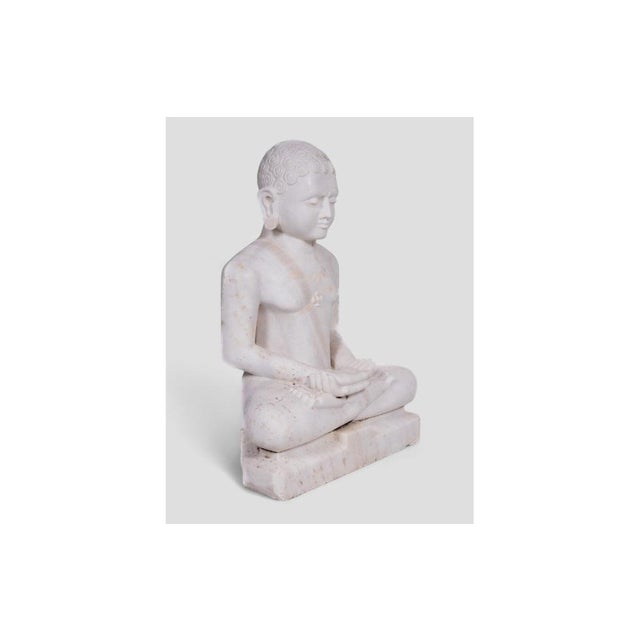 Buddha Statute Sitting in Mudra Position For Sale - Image 3 of 9