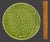 Green Late 20th Century Monterey Tropical Green Monstera Leaf Dinner Serving Plates - Set of 4 For Sale - Image 8 of 9