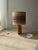 Textile Vintage Pine Table Lamp, 1970s For Sale - Image 7 of 13