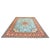 1940s Antique Persian Tabriz Emad Wool 10x13 Light Blue & Red Handmade Area Rug #9902217 For Sale - Image 5 of 9