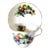 Vintage Queen's China English Porcelain Olive and Pear Tea Cup & Saucer For Sale