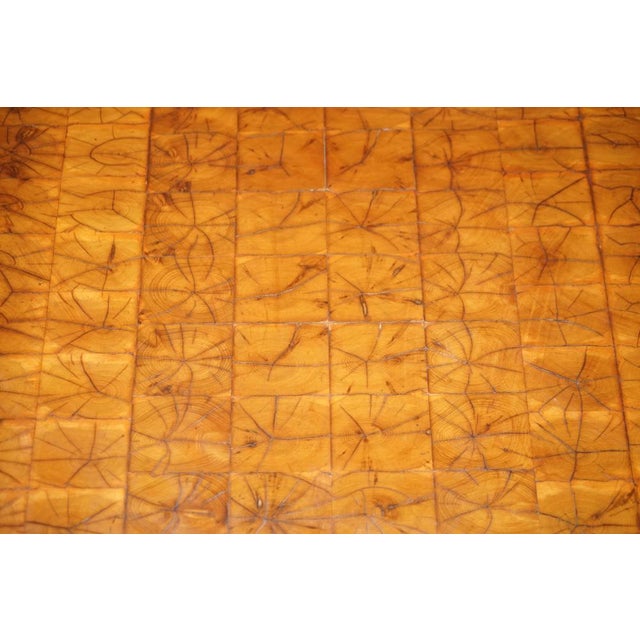 Antique Regency Oyster Laburnum Wood Style Coffee Table, 1920s For Sale - Image 12 of 18