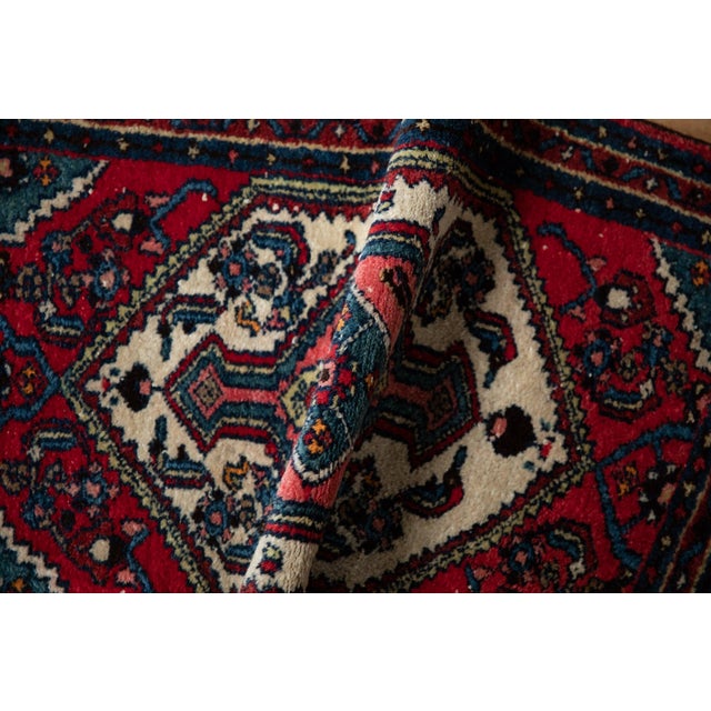 Traditional Vintage Hamadan Rug Mat - 1'11" x 2'10" For Sale - Image 3 of 8