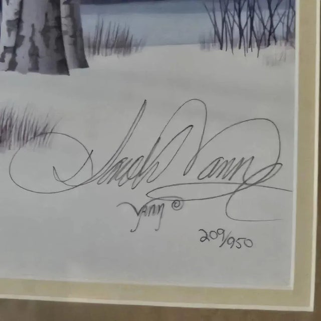 Donald Vann "The Mystery" Triple Signed Limited Edition Lithograph #209/950, Framed For Sale - Image 9 of 10