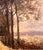 Modern Paul Flaubert, Landscape with Trees, Oil on Panel, 1950s For Sale - Image 3 of 8