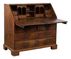 Late 18th Century Swedish Oak Secretary Bureau